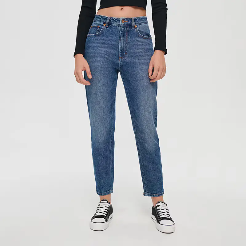 Jeans mom fit