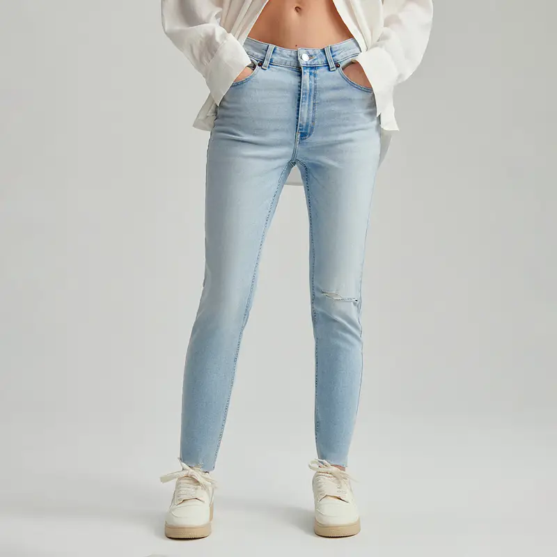 Jeans skinny fit a vita regolare