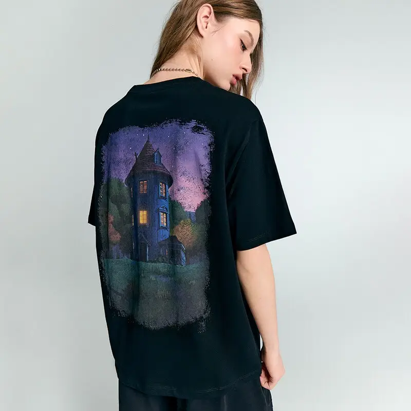 Maglietta con scritta Moomin