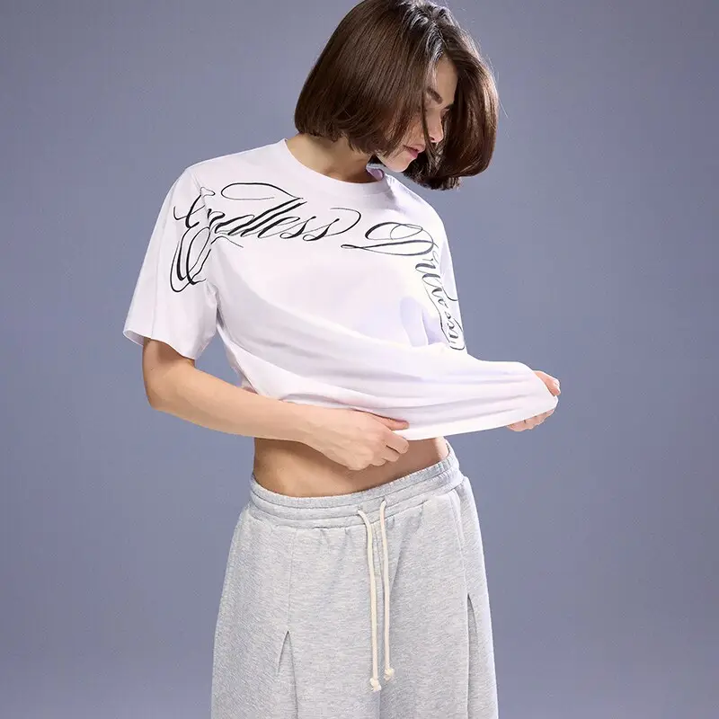 Maglietta con scritta