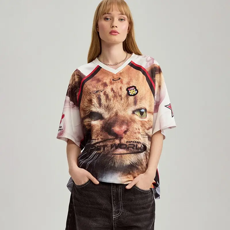 Maglietta con stampa all over