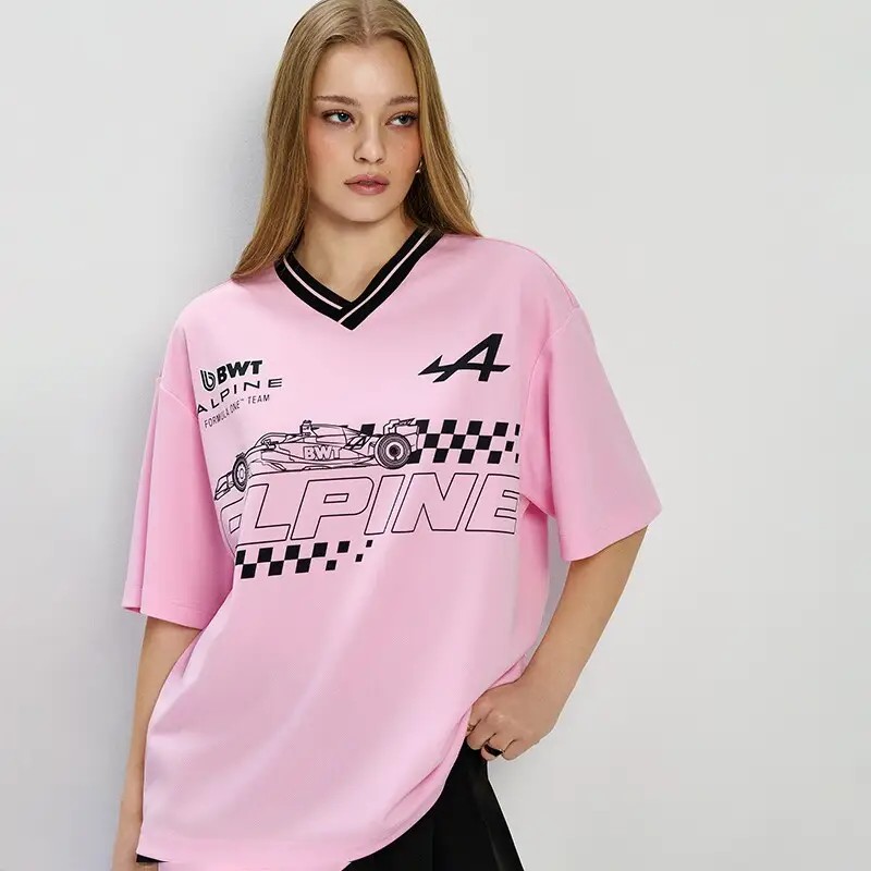 Maglietta con stampa Alpine