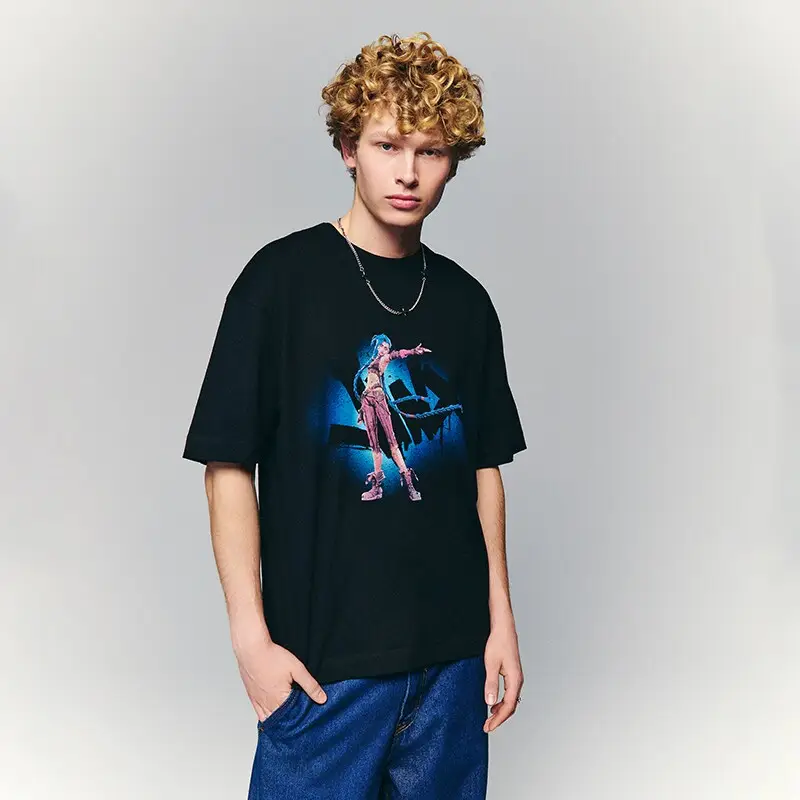 Maglietta con stampa Arcane