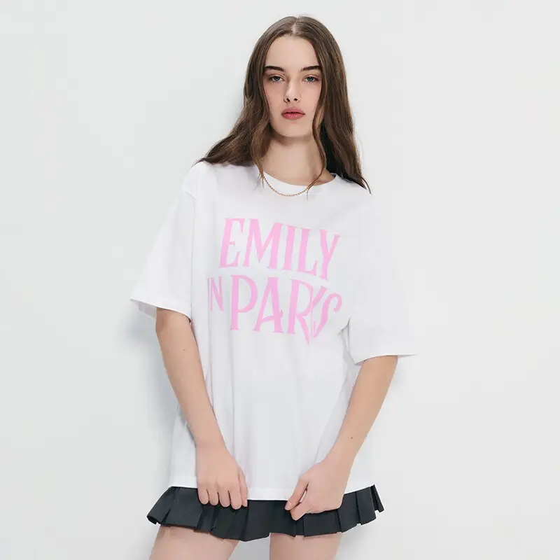Maglietta con stampa Emily in Paris