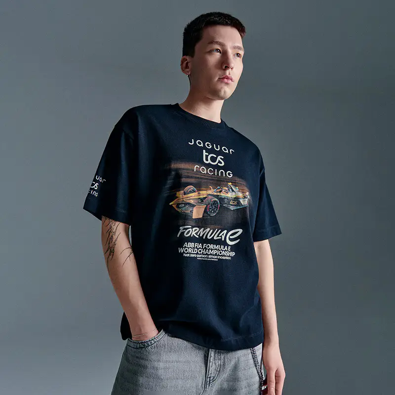 Maglietta con stampa Formula E Jaguar TCS Racing