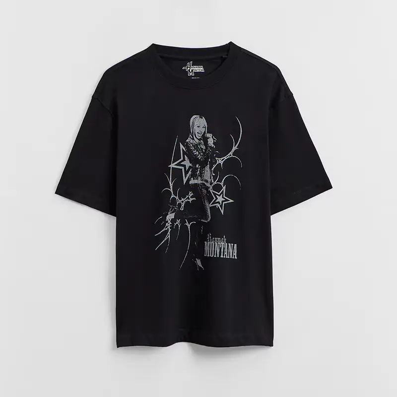 Maglietta con stampa Hannah Montana