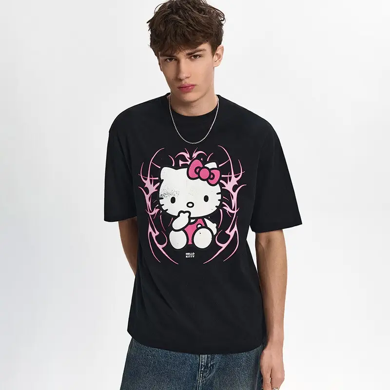 Maglietta con stampa Hello Kitty