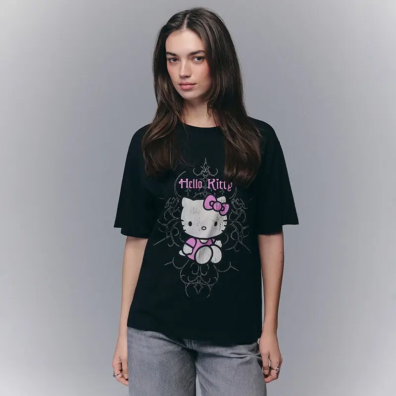 Maglietta con stampa Hello Kitty