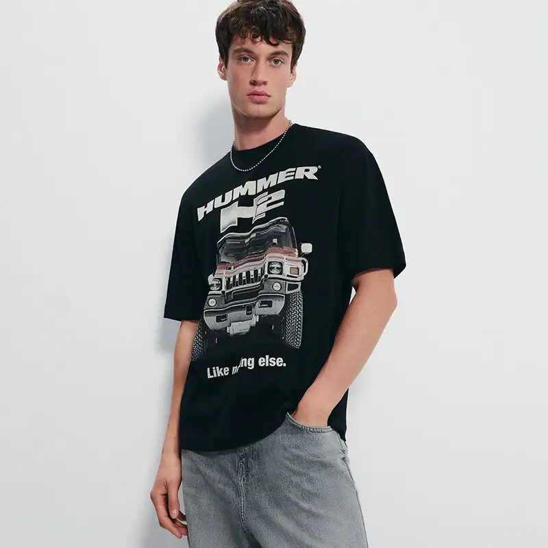 Maglietta con stampa Hummer