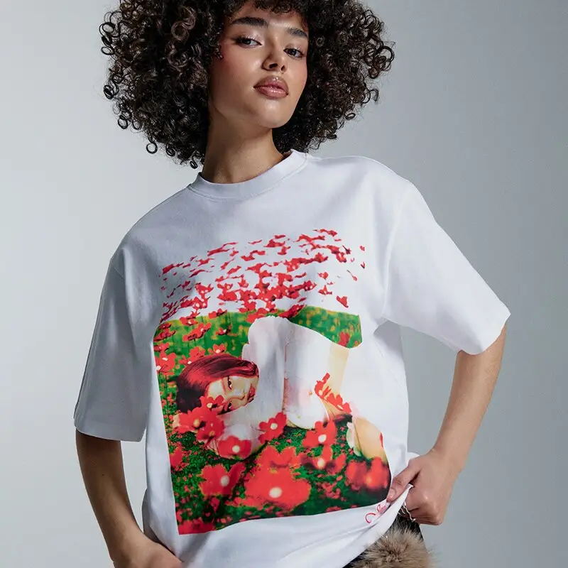 Maglietta con stampa Jennie Kim