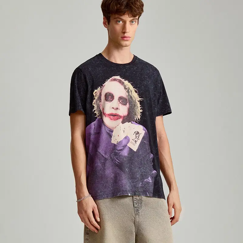 Maglietta con stampa Joker