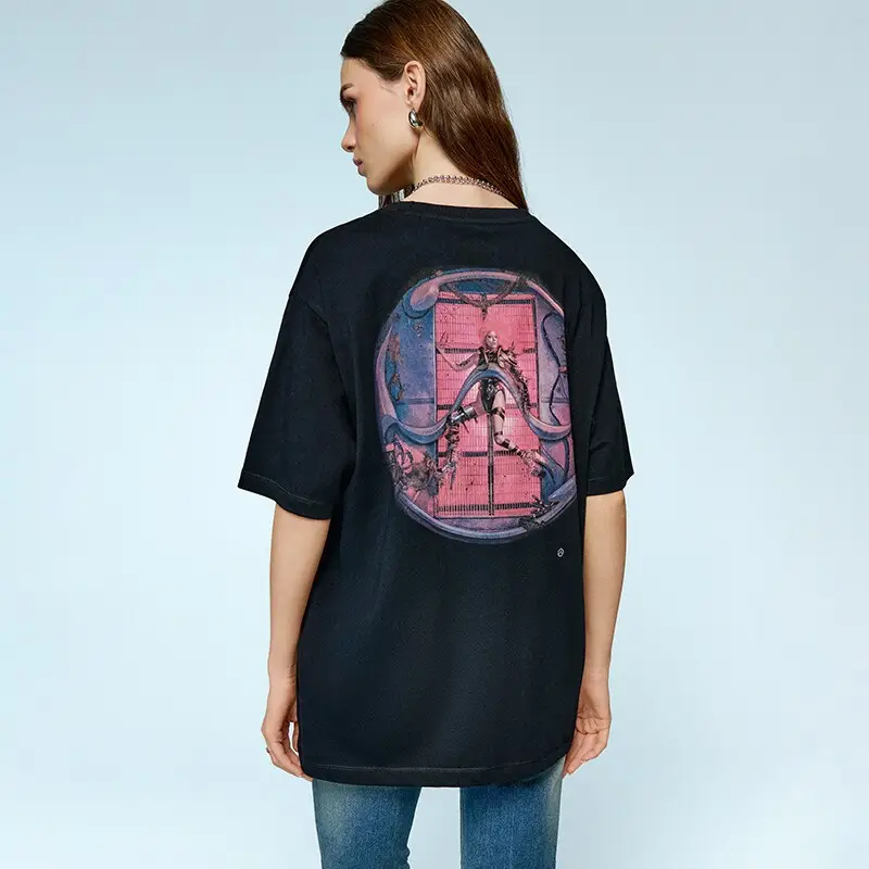 Maglietta con stampa Lady Gaga Chromatica