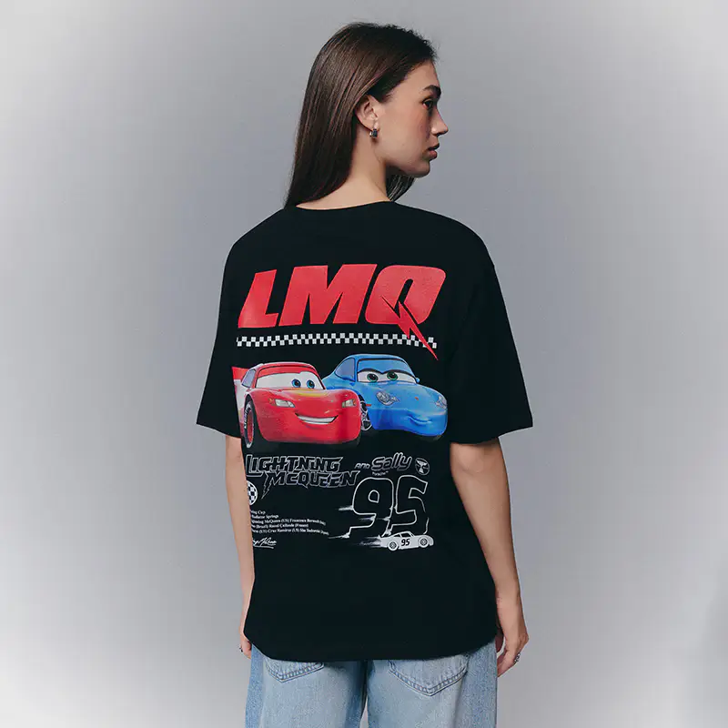 Maglietta con stampa Lightning McQueen