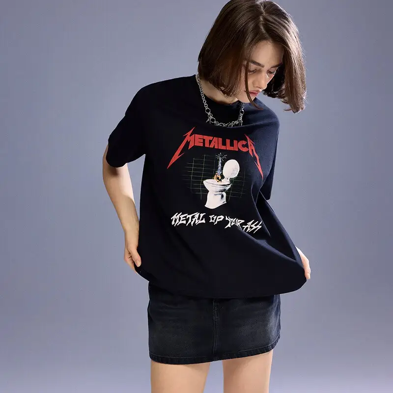 Maglietta con stampa Metallica