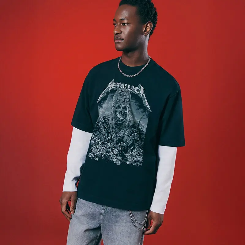 Maglietta con stampa Metallica