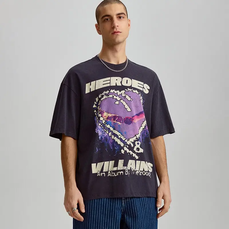 Maglietta con stampa Metro Boomin