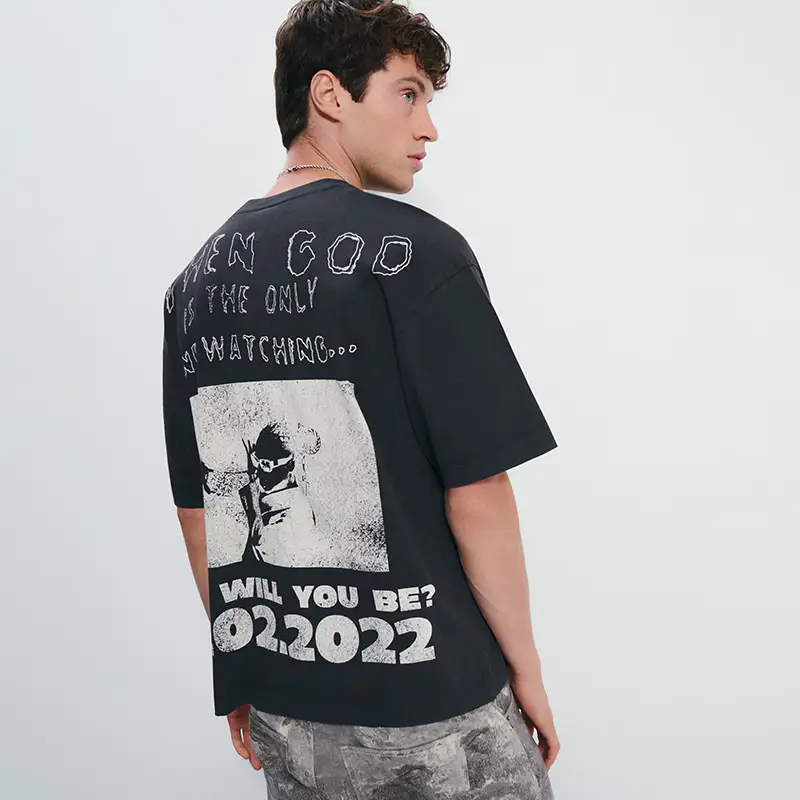 Maglietta con stampa Metro Boomin