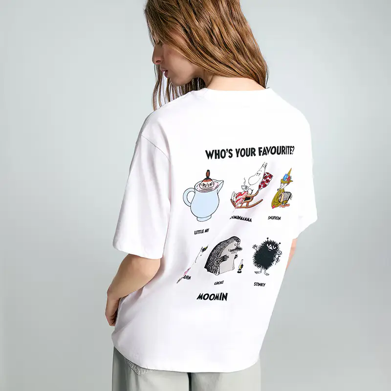 Maglietta con stampa Moomin