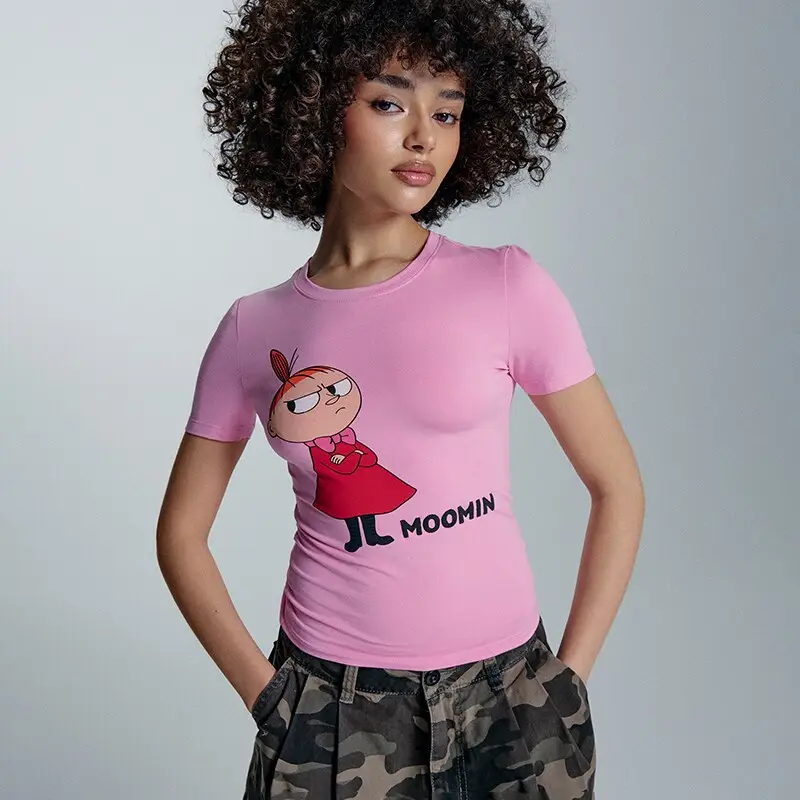 Maglietta con stampa Moomin