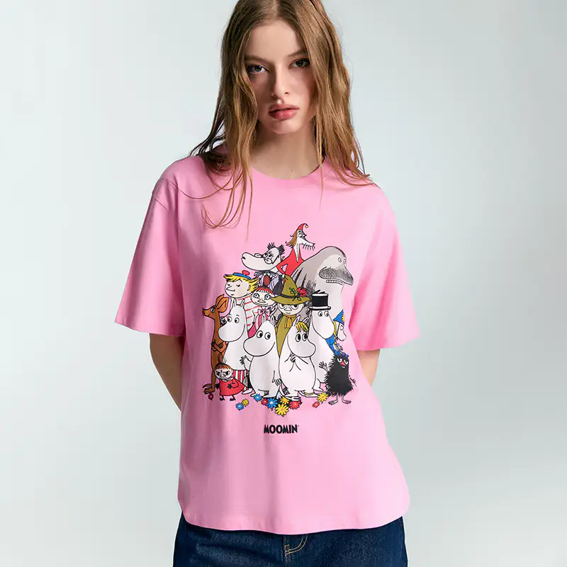 Maglietta con stampa Moomin