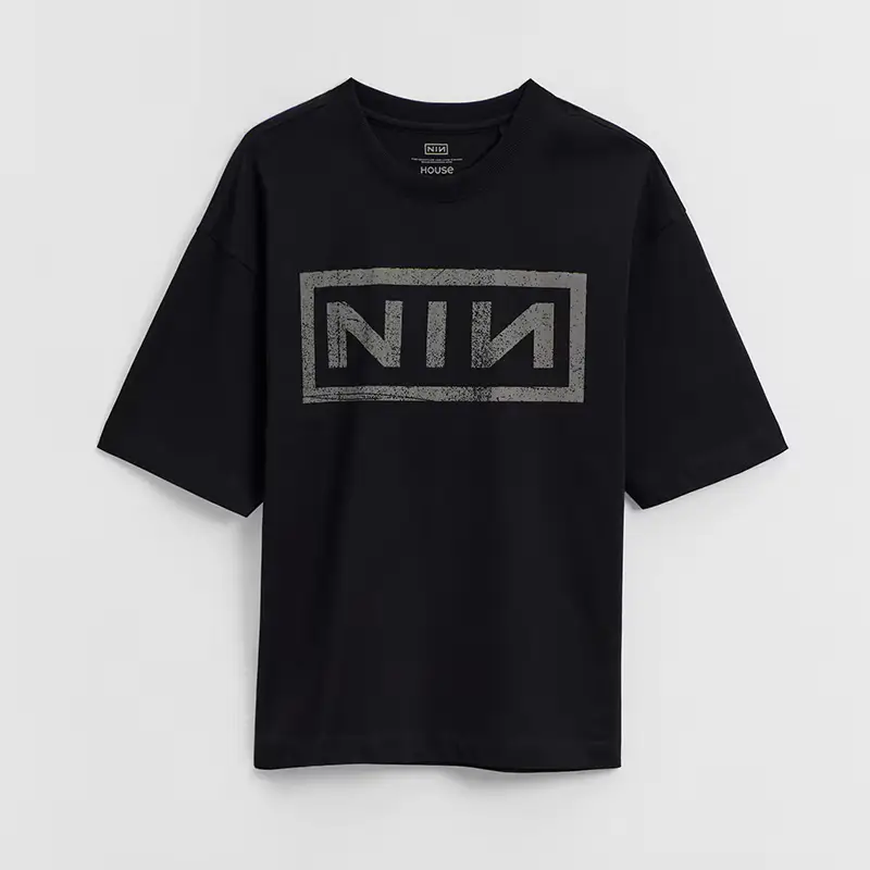 Maglietta con stampa Nine Inch Nails