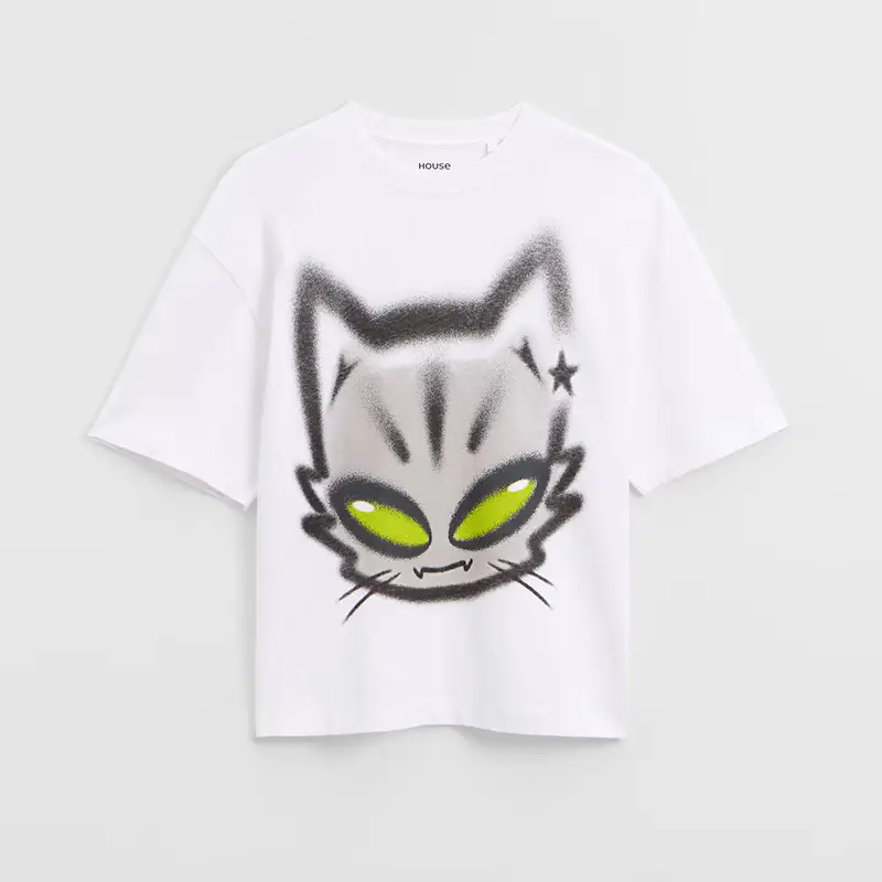 Maglietta con stampa