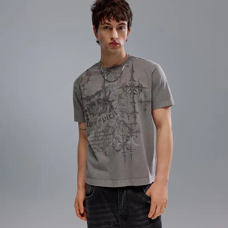 Maglietta con stampa