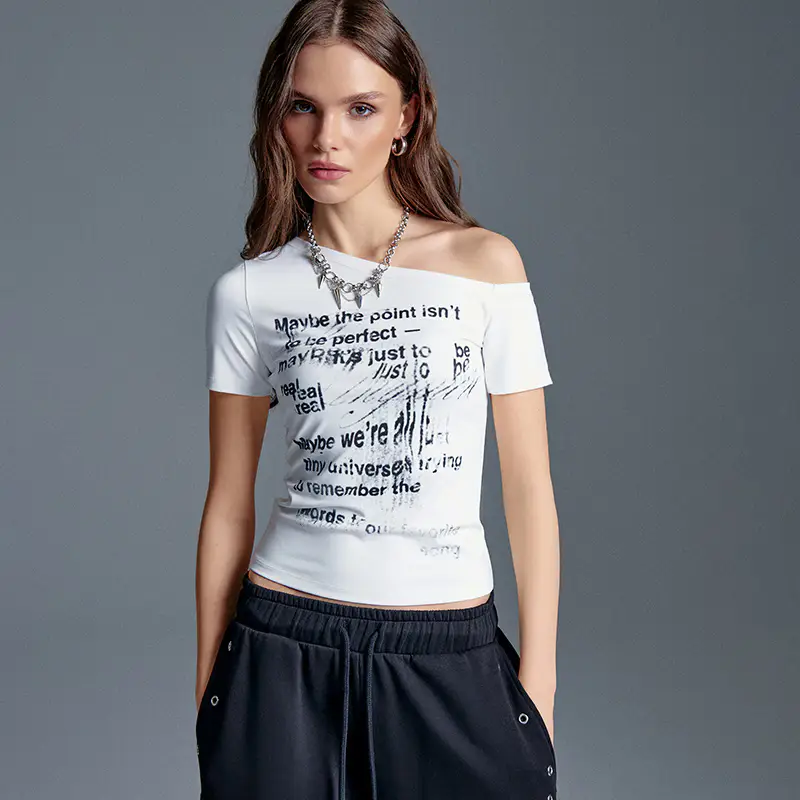 Maglietta con stampa