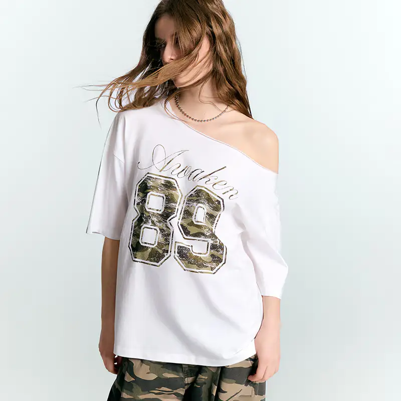 Maglietta con stampa