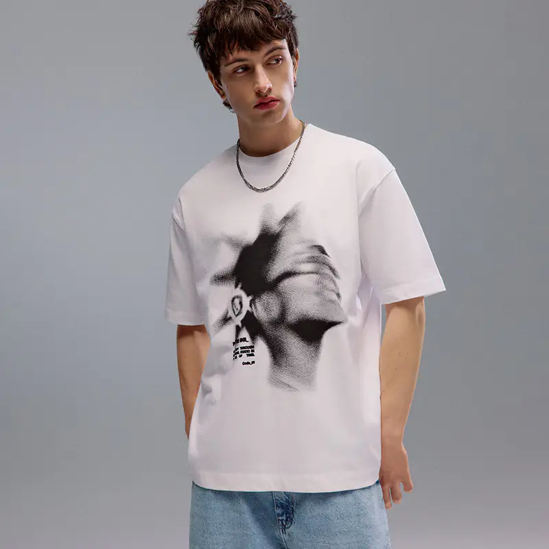 Maglietta con stampa