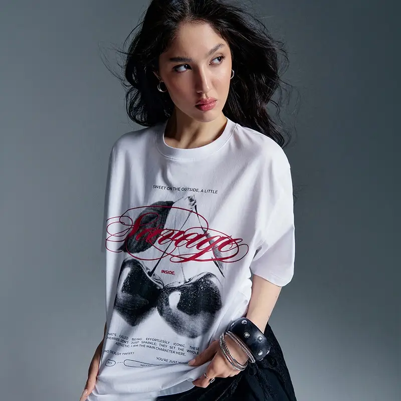 Maglietta con stampa