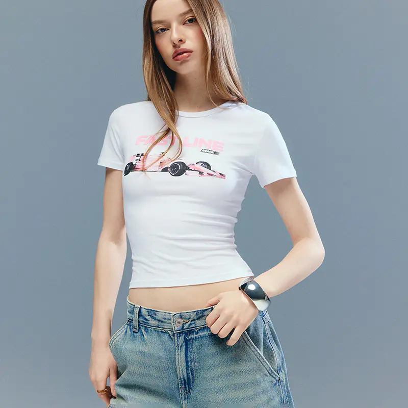 Maglietta con stampa