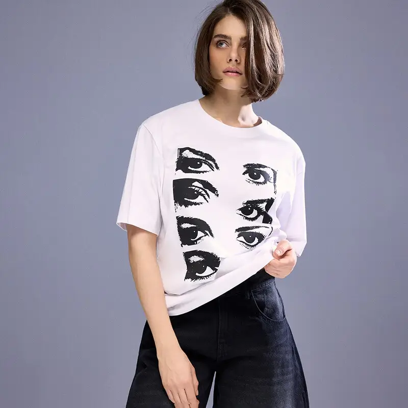 Maglietta con stampa