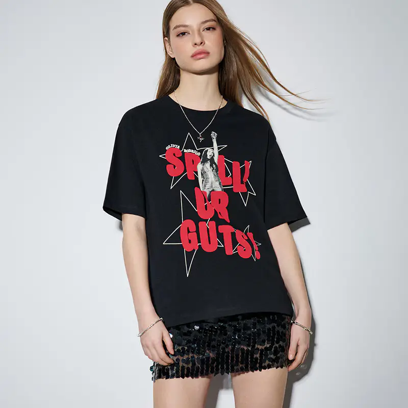 Maglietta con stampa Olivia Rodrigo