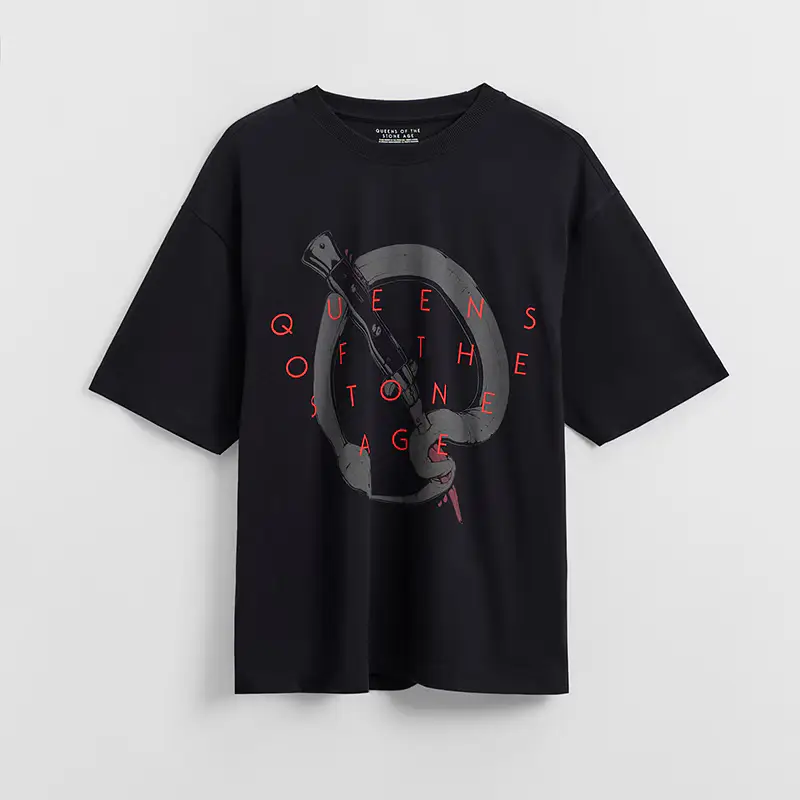 Maglietta con stampa Queens of the Stone Age