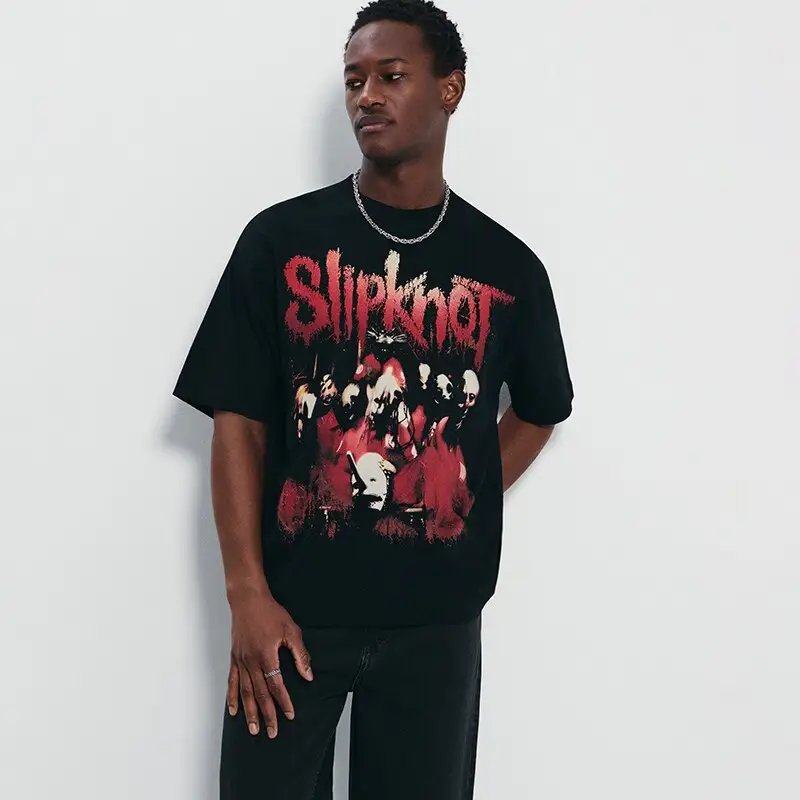 Maglietta con stampa Slipknot