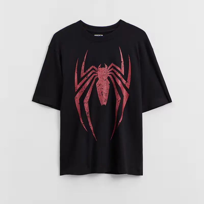 Maglietta con stampa Spider-Man