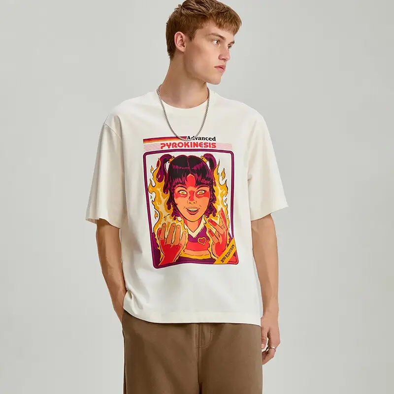 Maglietta con stampa Steven Rhodes