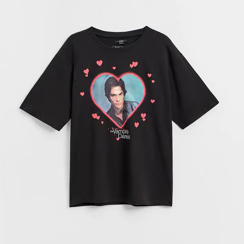 Maglietta con stampa Vampire Diaries