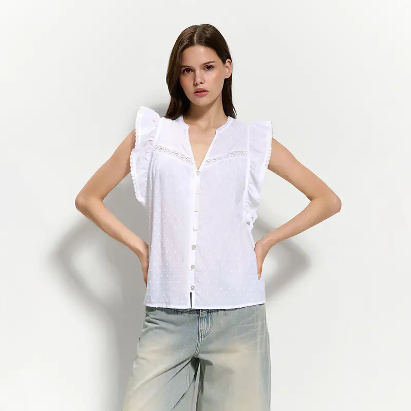 Maglietta con volant