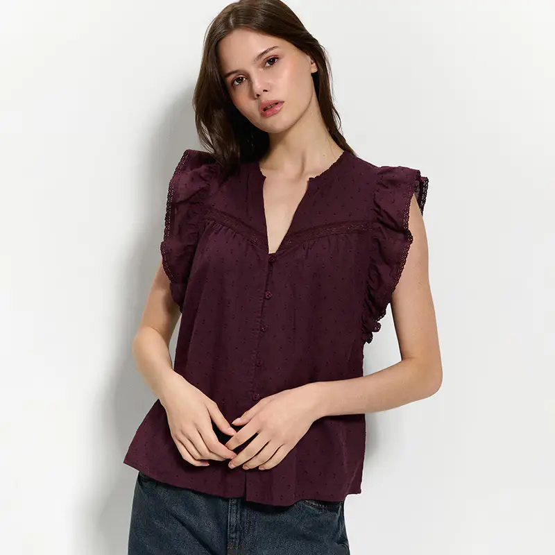 Maglietta con volant