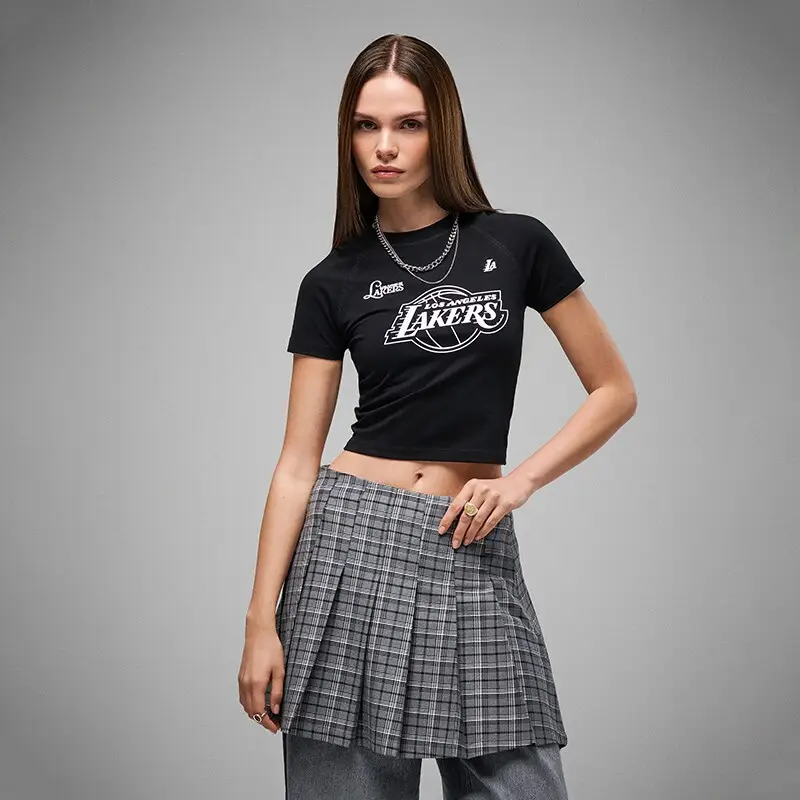 Maglietta corta con stampa Los Angeles Lakers