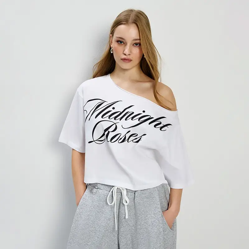 Maglietta corta con stampa