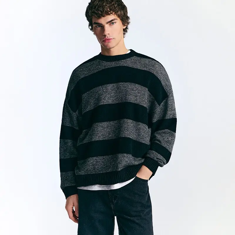 Maglione a righe