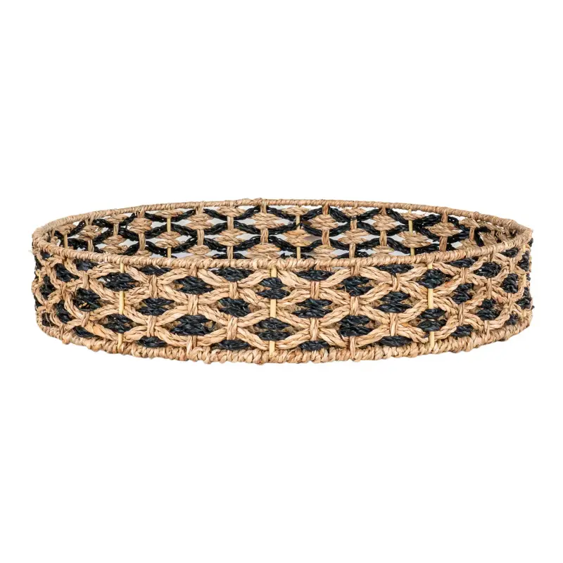 Corona Bici rotondo in giunco marino House Nordic Nerja