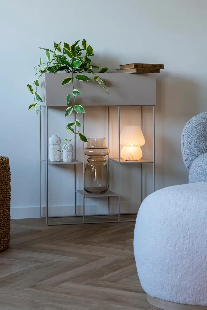 fioriera Rabo colore beige miniatura 3