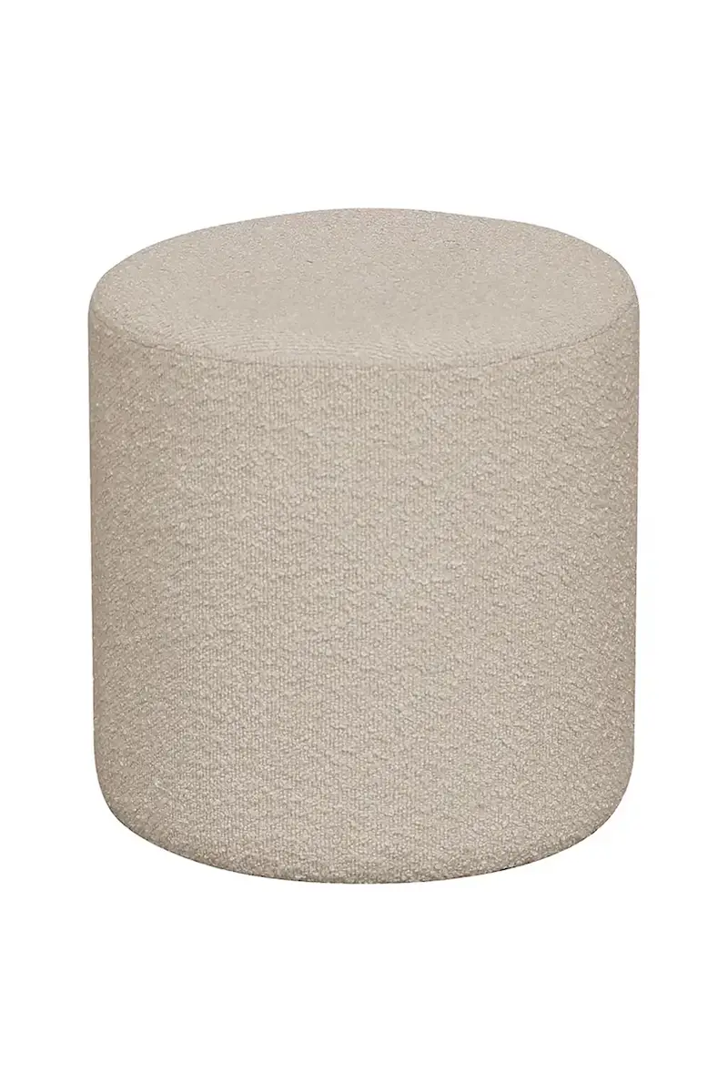 pouf Ejby 34 x 36 cm colore beige