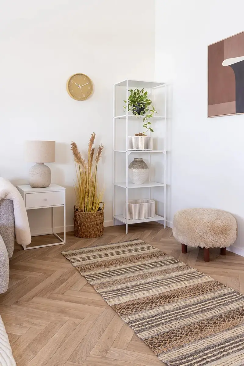 pouf Inverness colore marrone miniatura 5