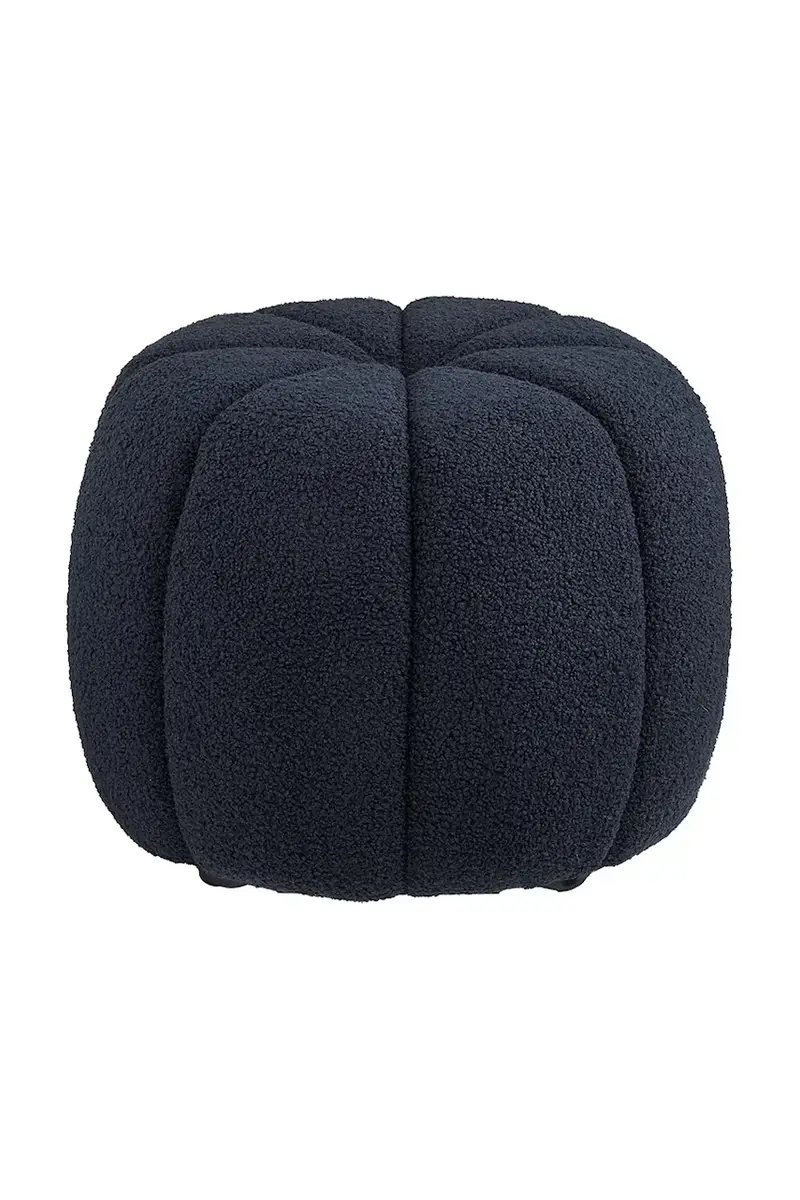 pouf Paisley 48 x 38 cm Blu navy