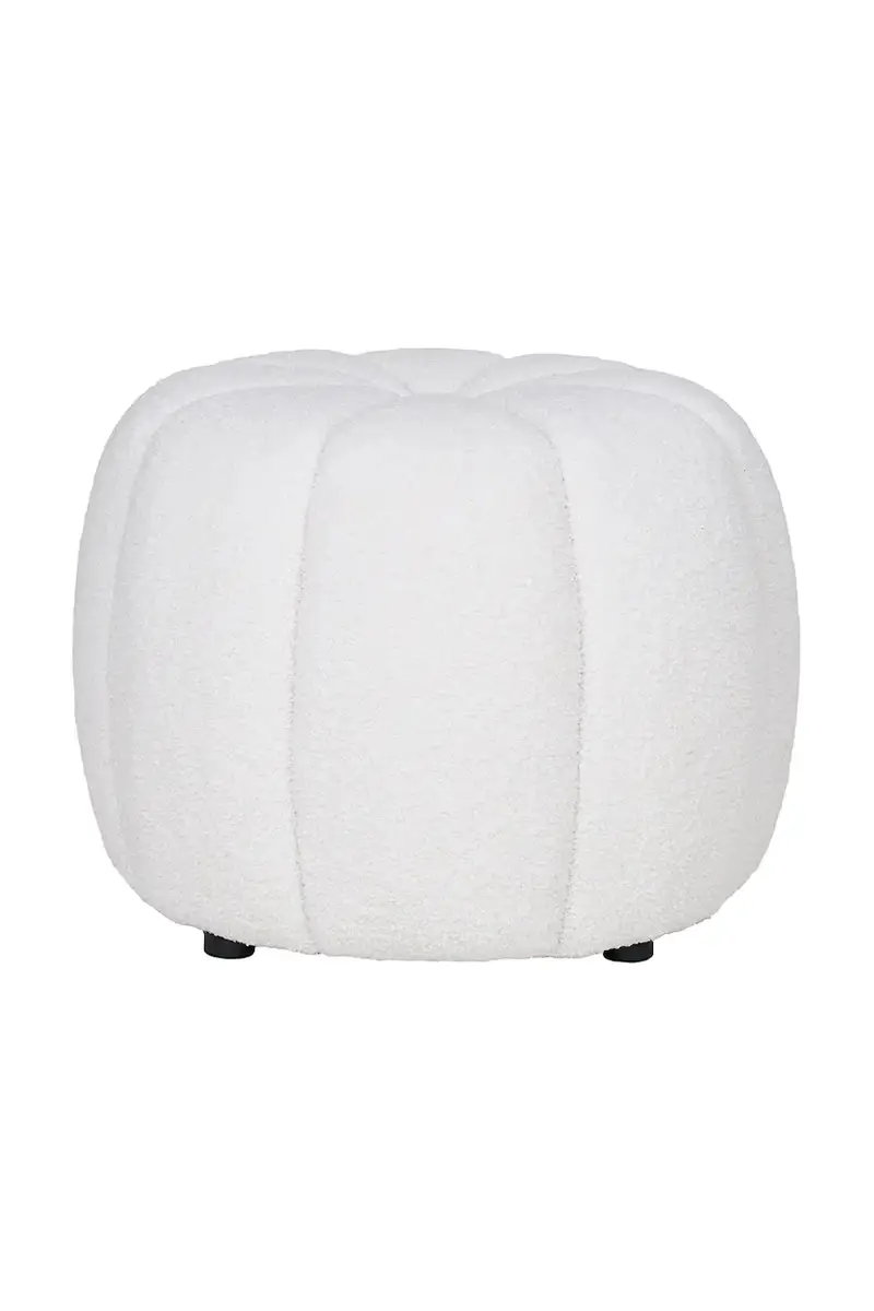 pouf Paisley colore bianco